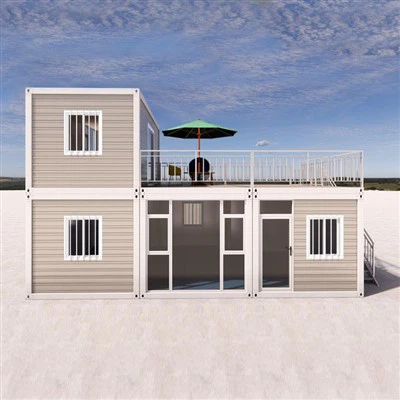 บ้านคอนเทนเนอร์เคลื่อนที่ 20 ฟุตสำหรับสำนักงาน